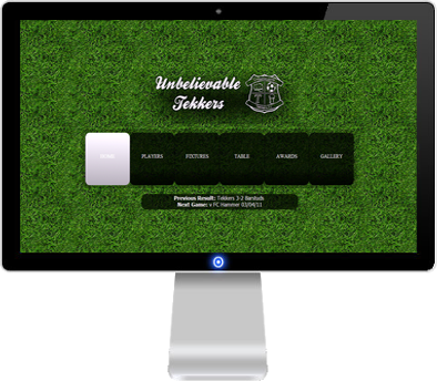 Unbelievable Tekkers Website Design